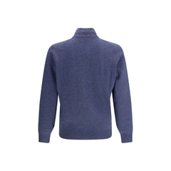 Brunello Cucinelli Blue Cashmere Sweater