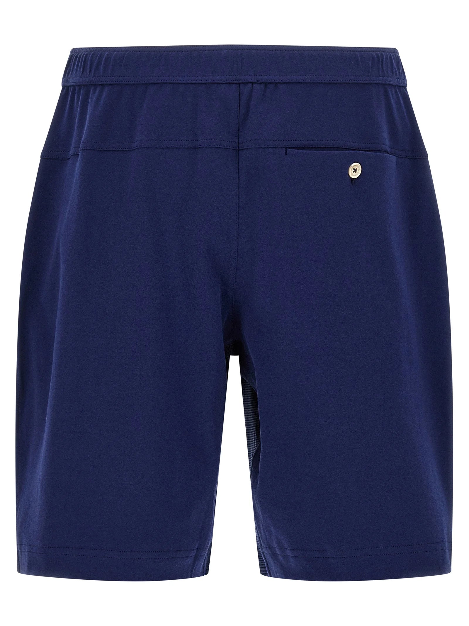 Brunello Cucinelli Modré Bavlněné Bermudy - XXL