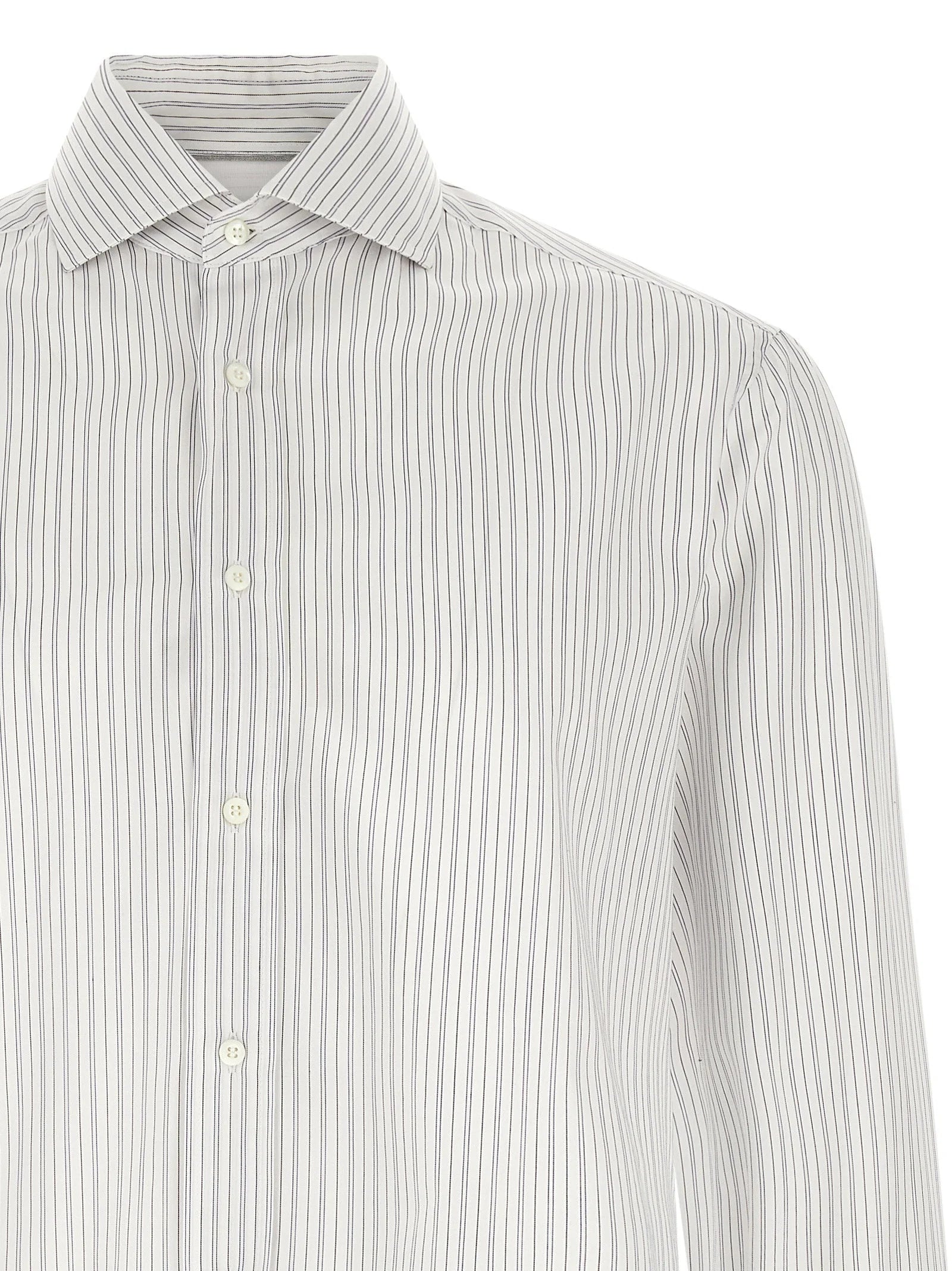 Brunello Cucinelli Blue Cotton Blouse