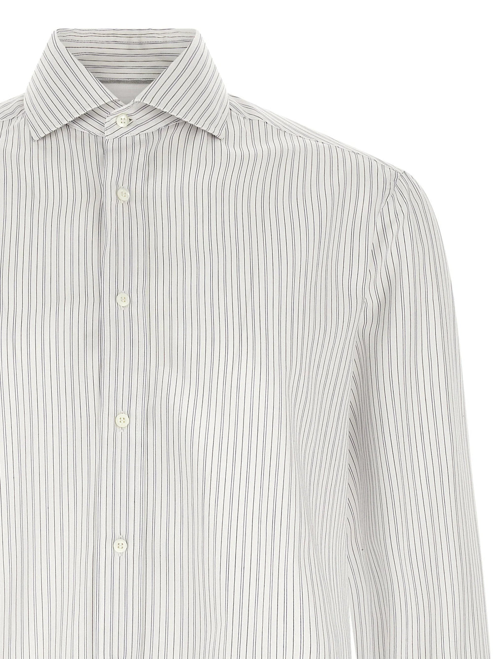 Brunello Cucinelli Blue Cotton Blouse