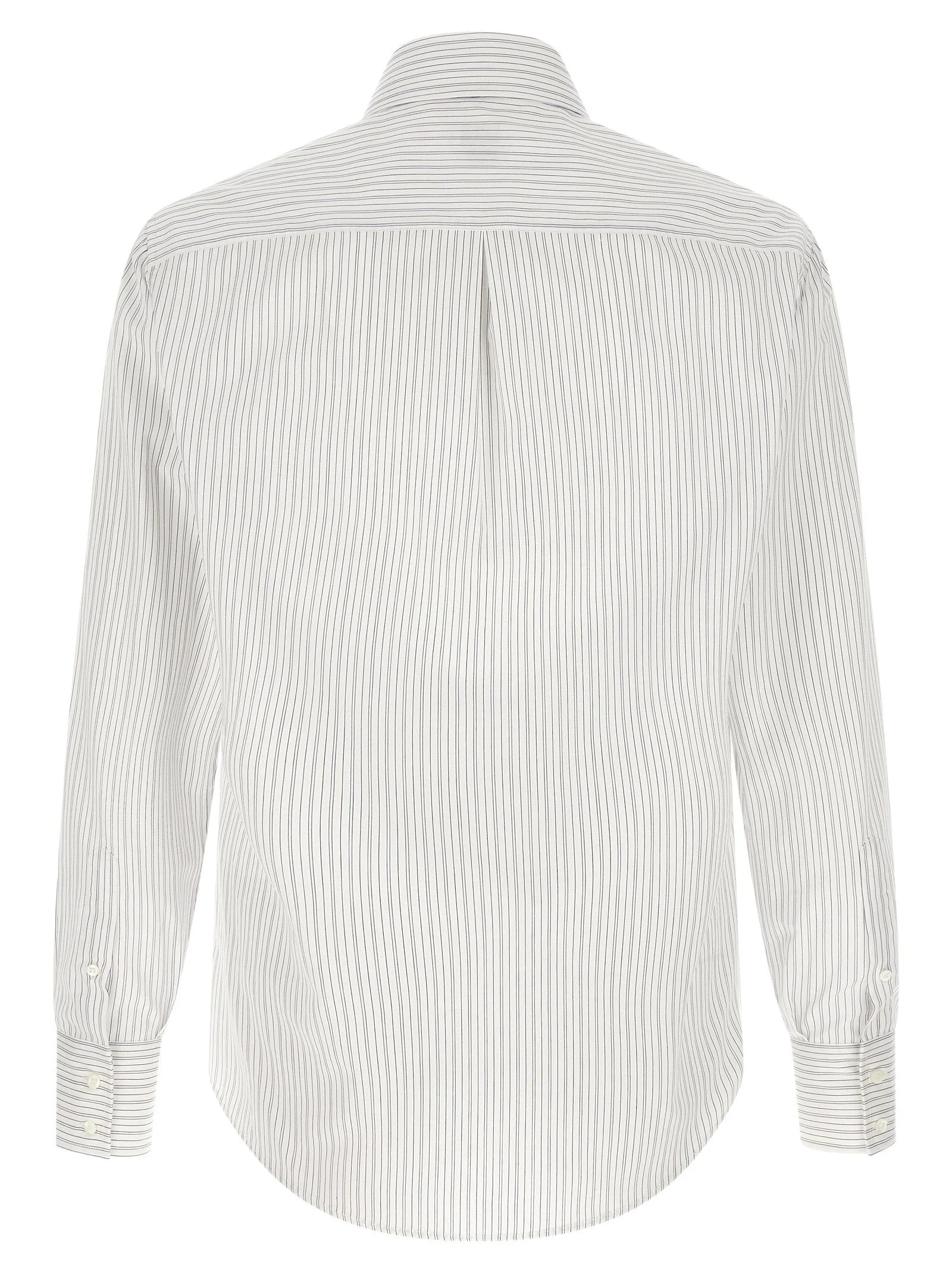 Brunello Cucinelli Blue Cotton Blouse