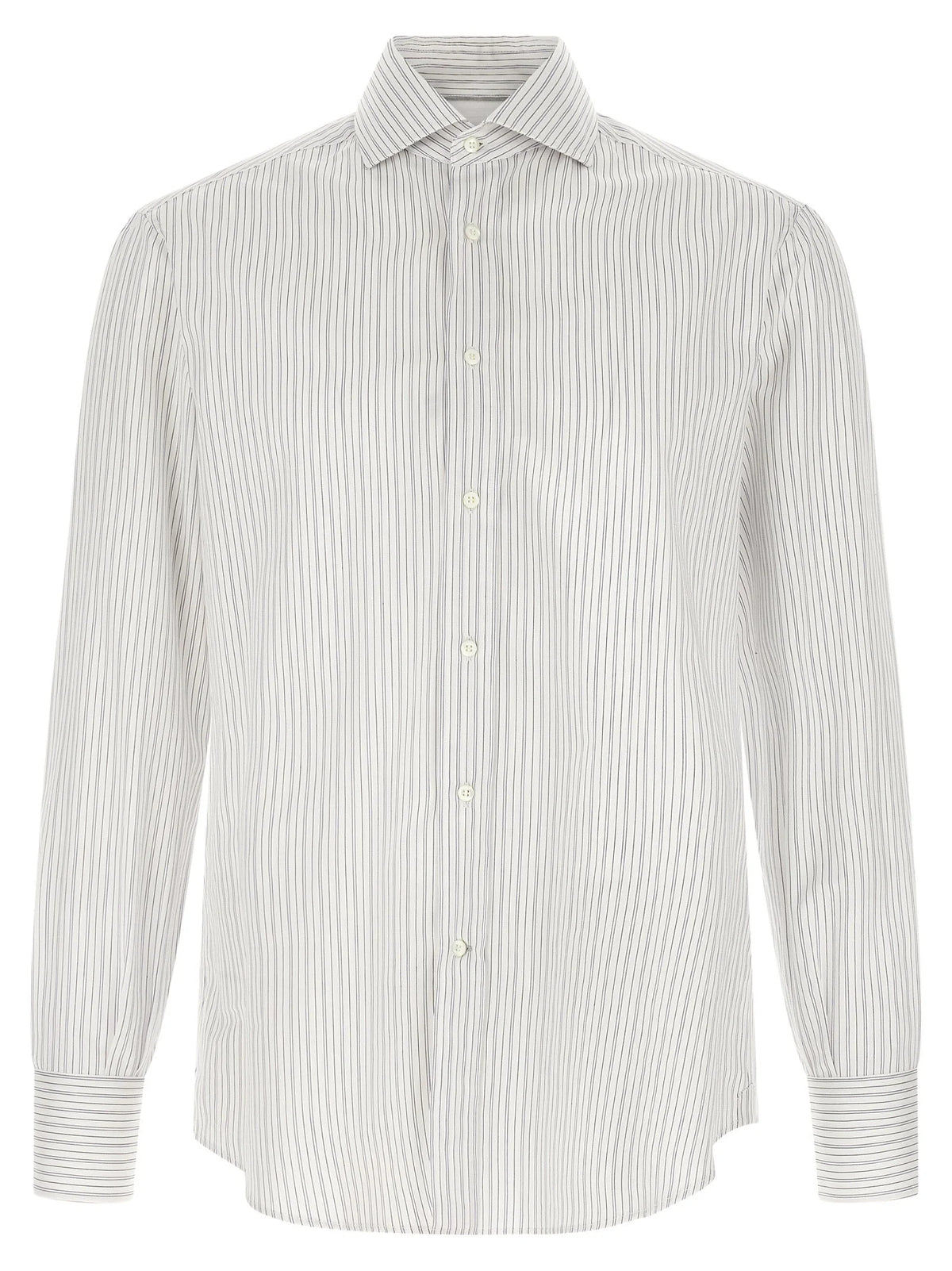 Brunello Cucinelli Blue Cotton Blouse