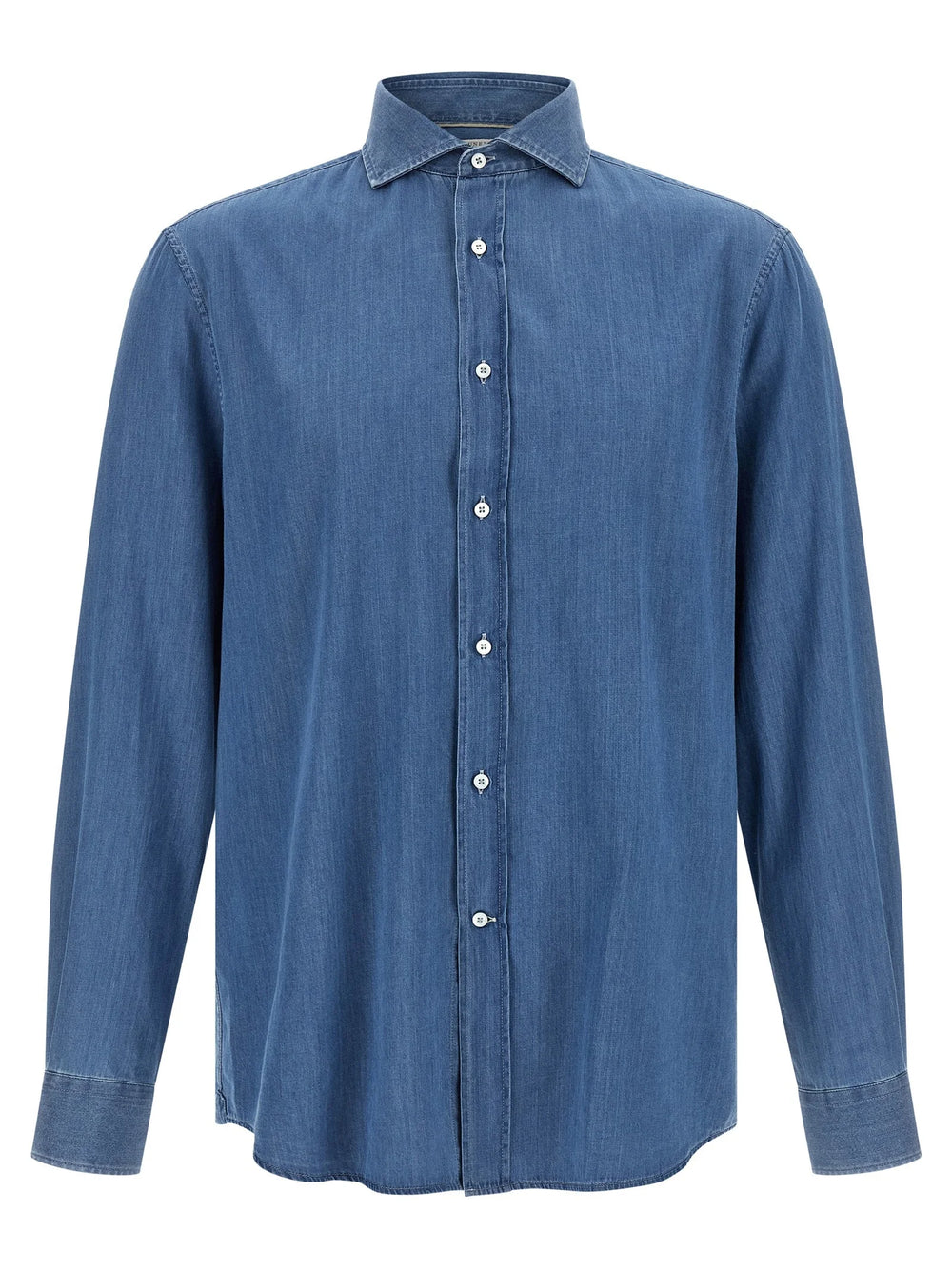 Brunello Cucinelli Blue Cotton Blouse - XL