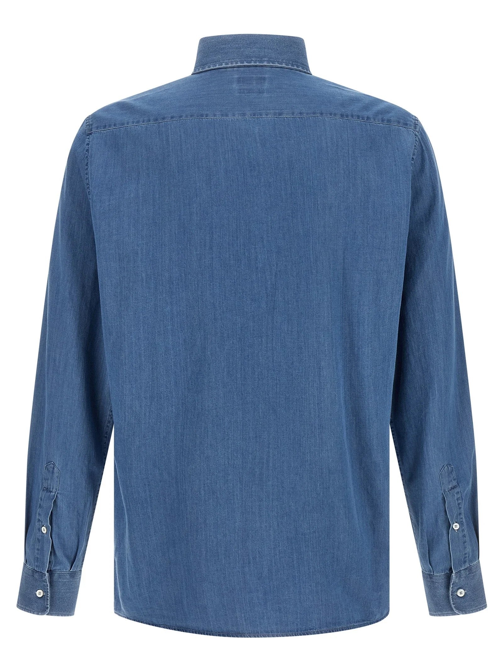 Brunello Cucinelli Blue Cotton Blouse - XL