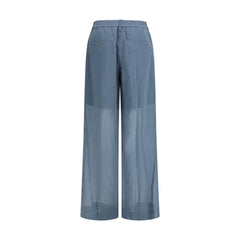 Spodnie casual Brunello Cucinelli Niebieski Bawełna
