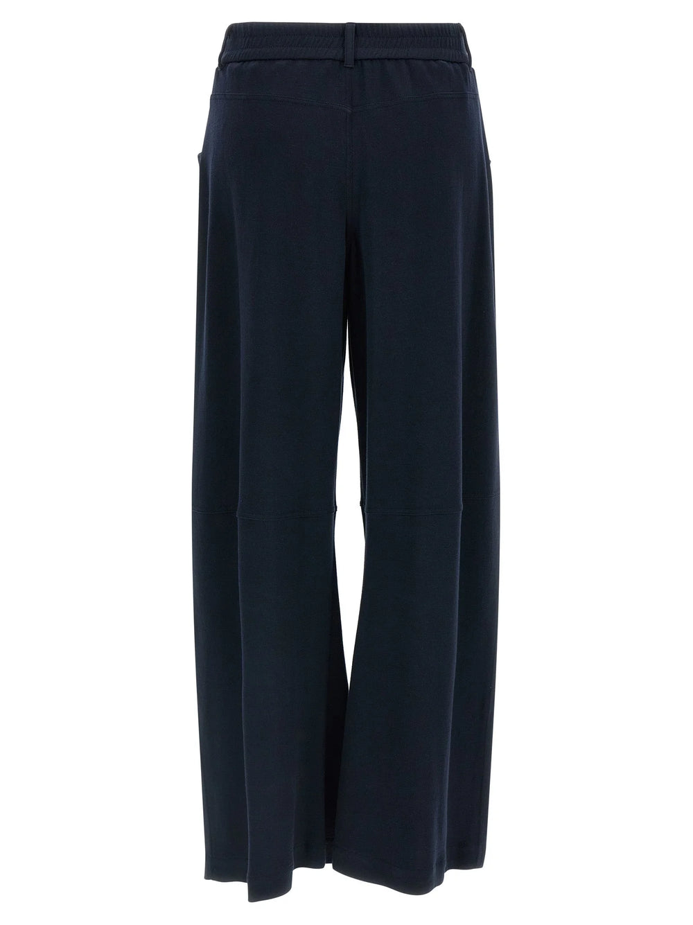 Brunello Cucinelli Blue Cotton Casual Pants