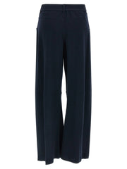 Brunello Cucinelli Blue Cotton Casual Pants