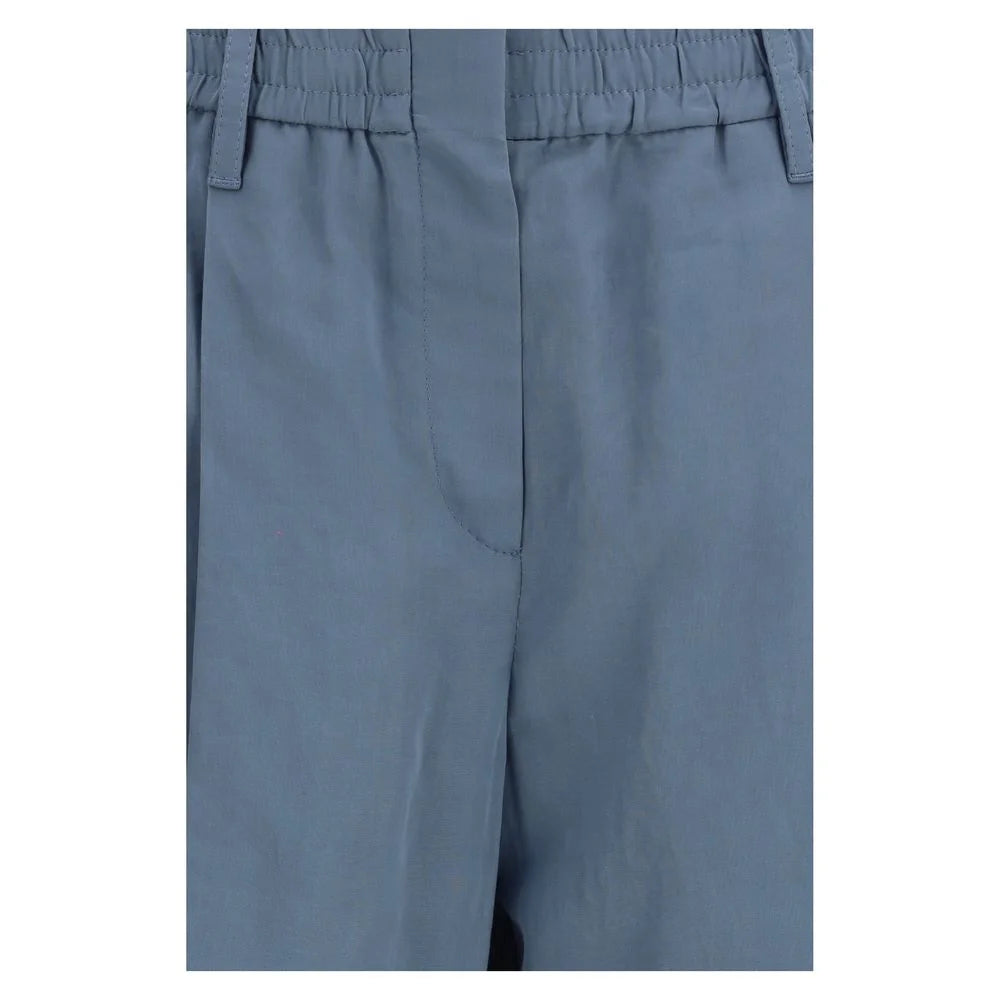 Spodnie casual Brunello Cucinelli Niebieski Bawełna