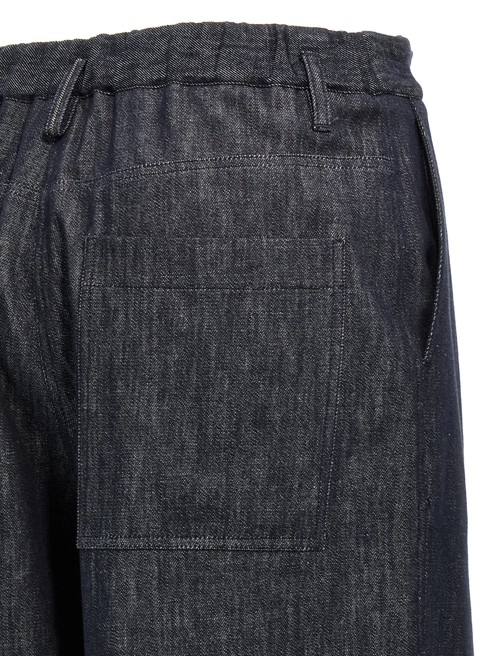 Brunello Cucinelli Blue Cotton Casual Pants - L