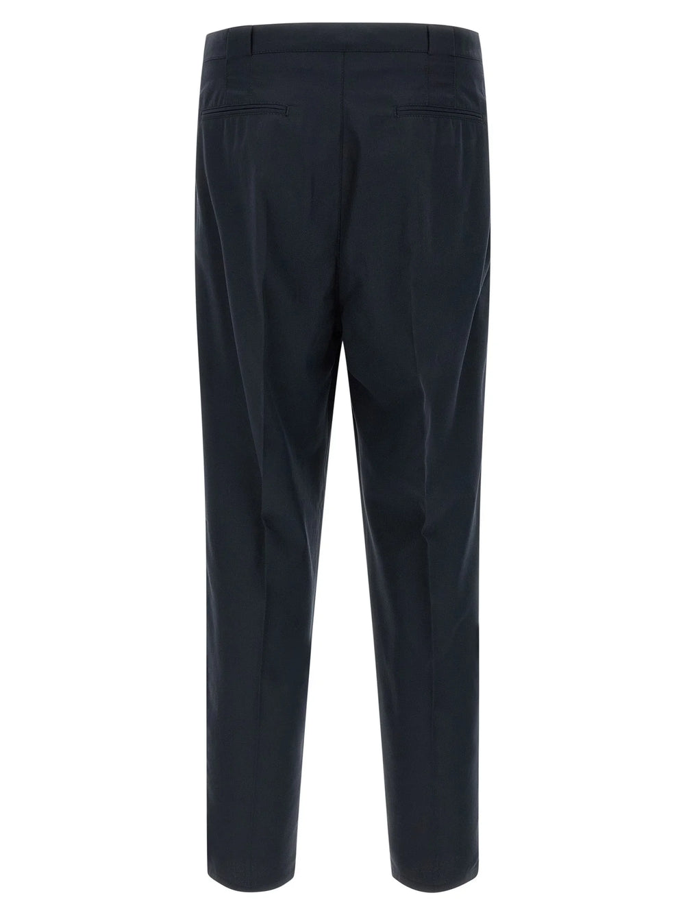 Brunello Cucinelli Blue Cotton Chino Pants