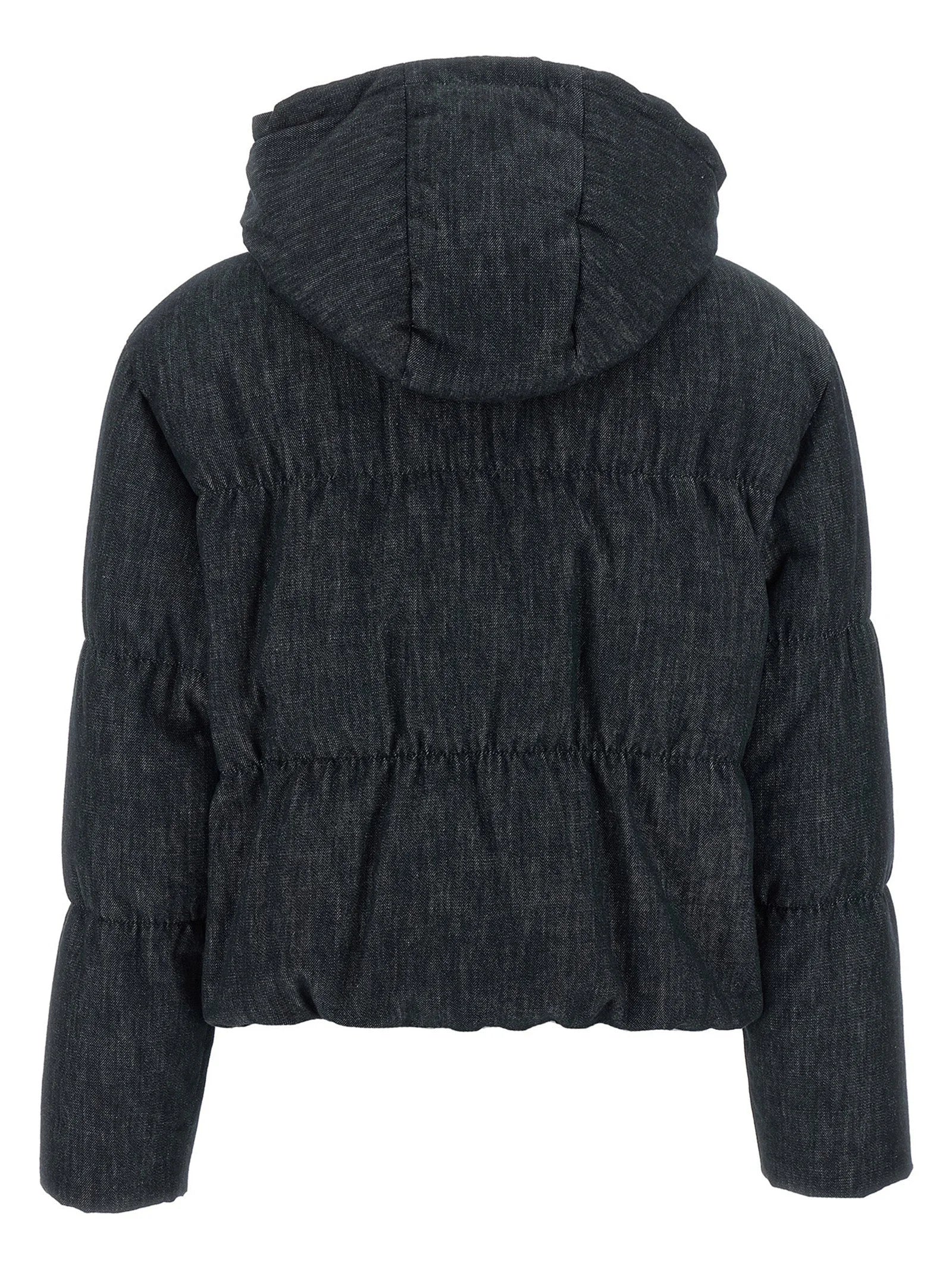 Brunello Cucinelli Blue Cotton Full-Length Jacket - IT42