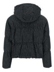 Brunello Cucinelli Blue Cotton Full-Length Jacket - IT42