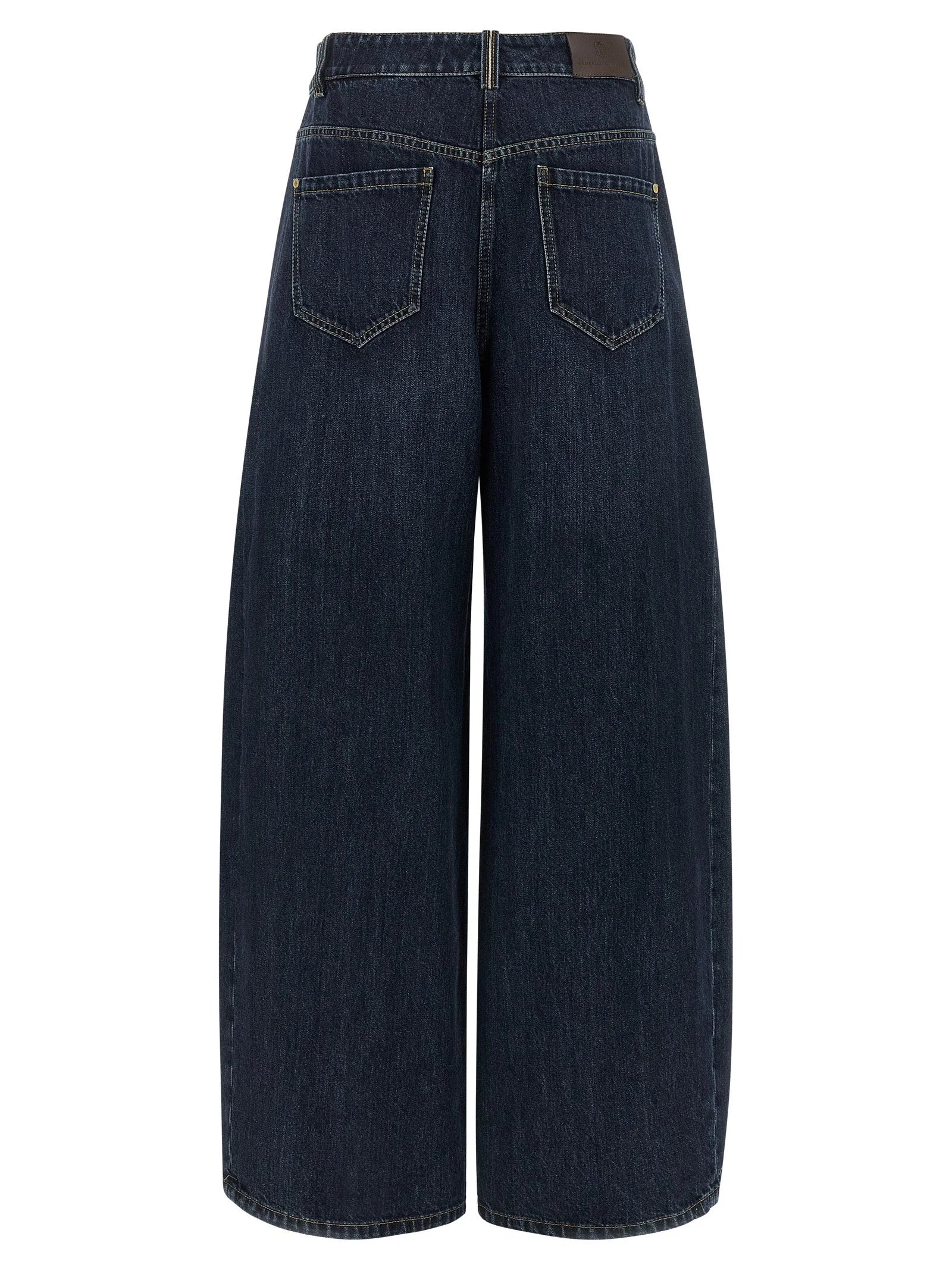 Brunello Cucinelli Blue Cotton Jeans Denim