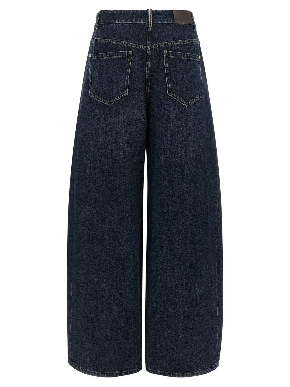 Brunello Cucinelli Blue Cotton Jeans Denim