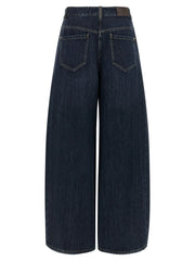 Brunello Cucinelli Blue Cotton Jeans Denim