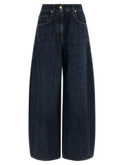 Brunello Cucinelli Blue Cotton Jeans Denim