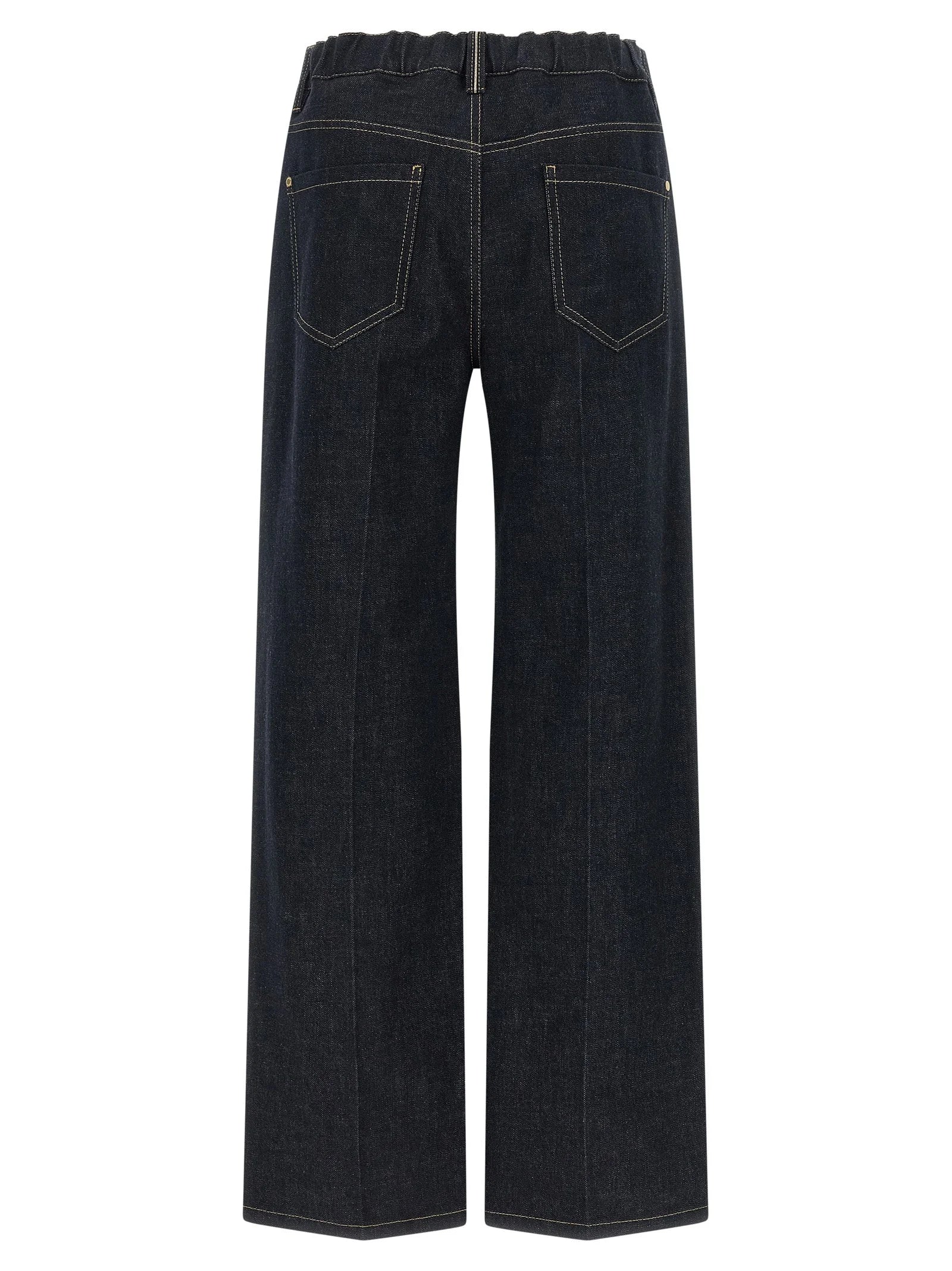 Brunello Cucinelli Blue Cotton Jeans Denim