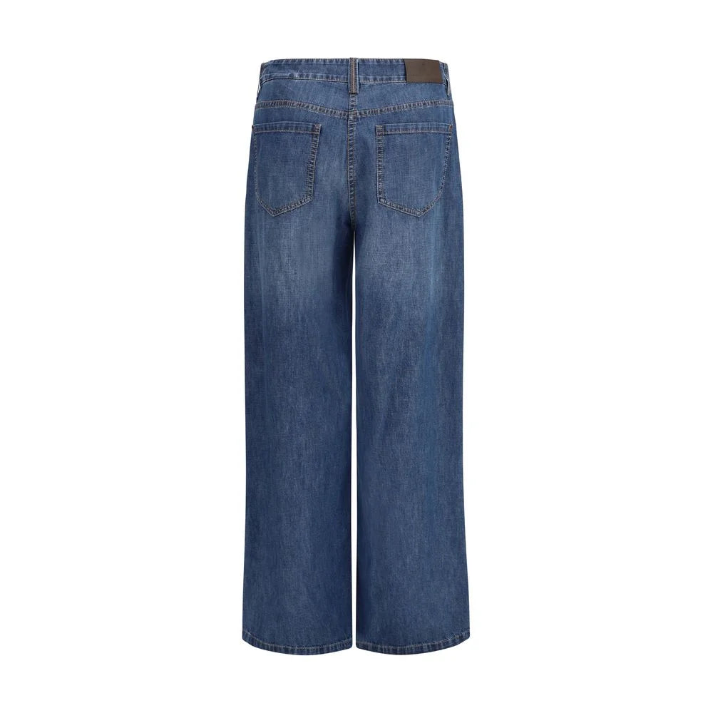 Brunello Cucinelli Blue Cotton Jeans Denim - IT40 | M