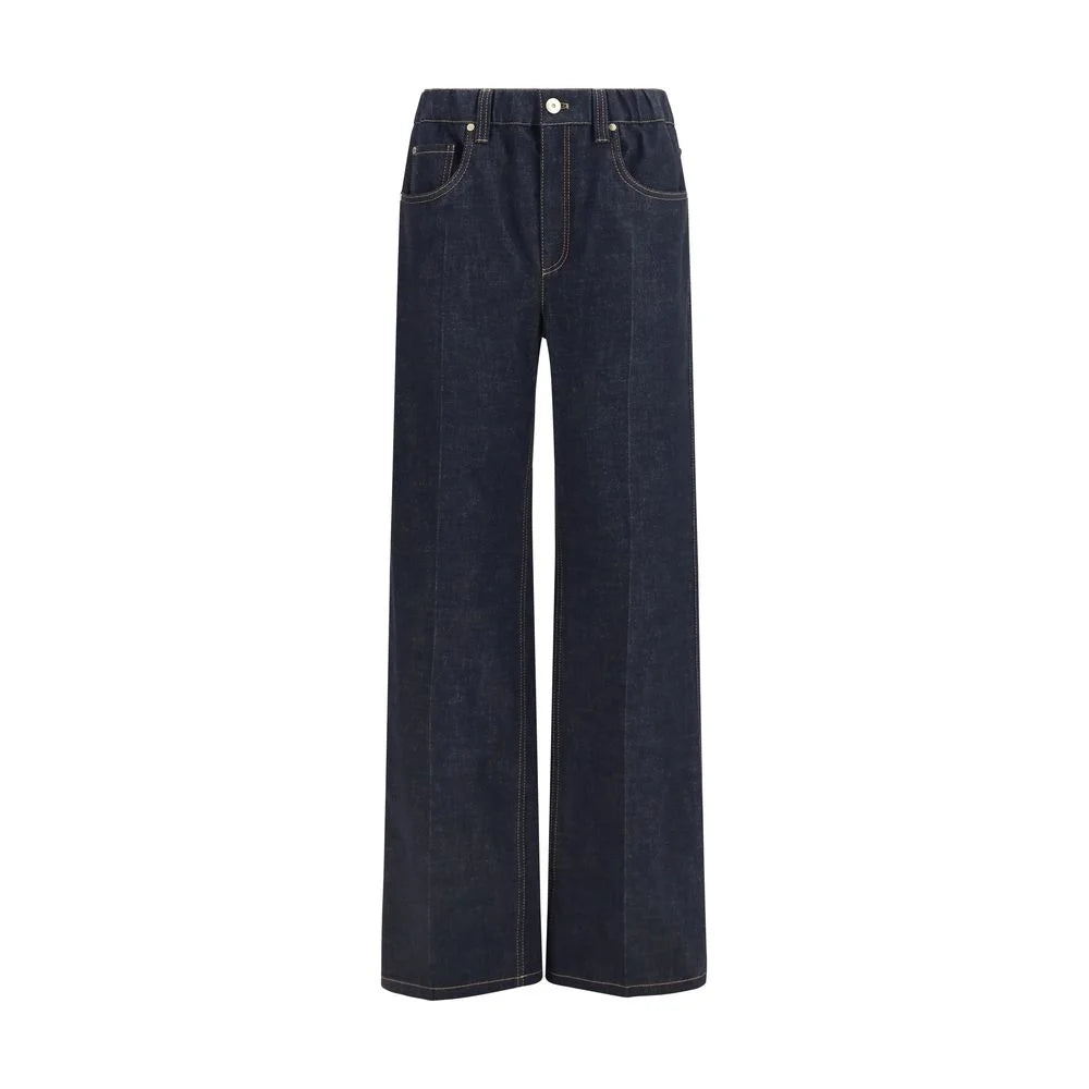 Brunello Cucinelli Blue Cotton Jeans Denim - IT44 | L