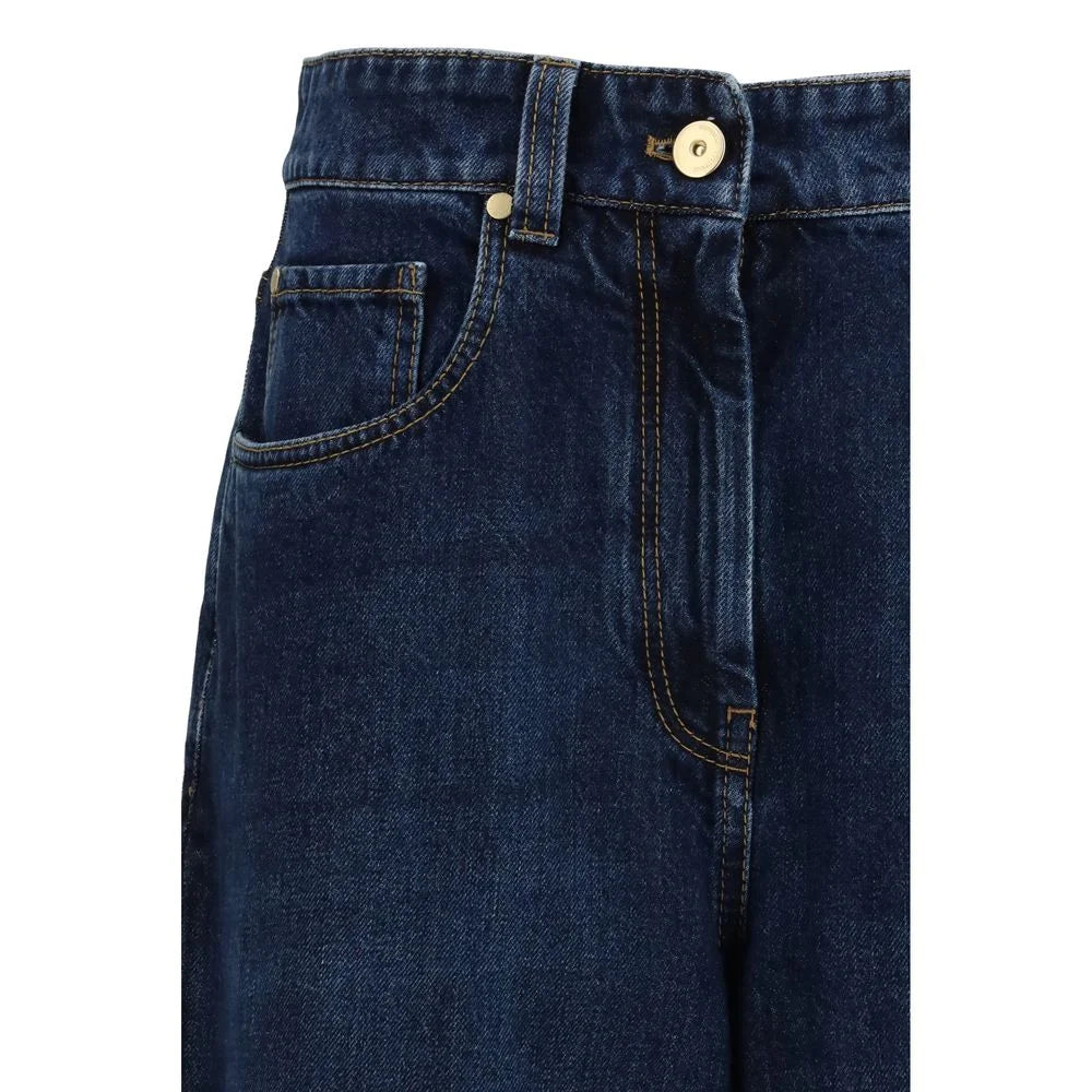 Brunello Cucinelli Blue Cotton Jeans Denim - IT44 | L
