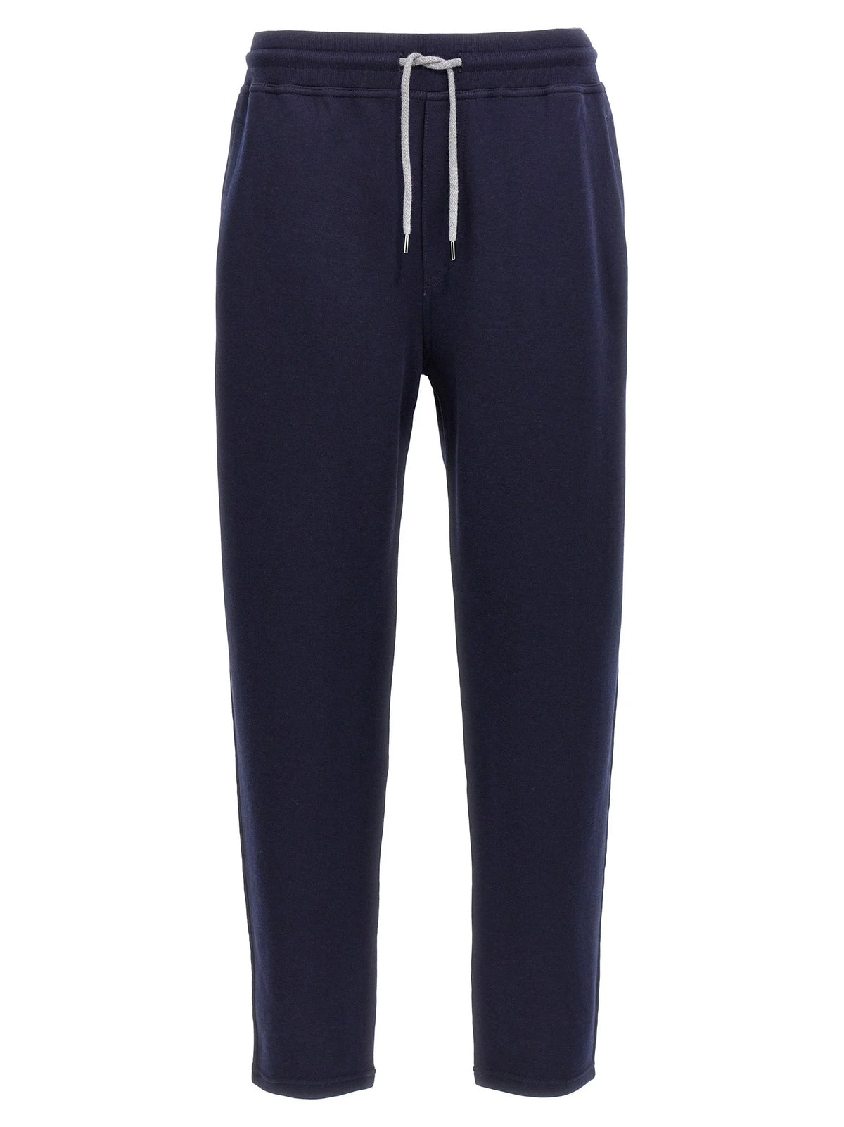 Brunello Cucinelli Blue Cotton Joggers (Workout Pants)