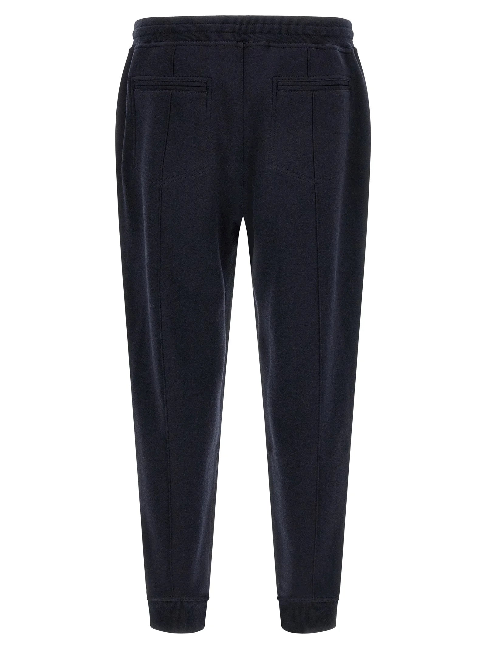 Brunello Cucinelli Blue Cotton Joggers (Workout Pants)