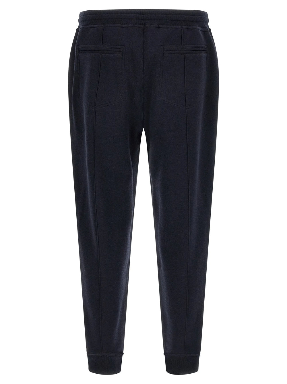 Brunello Cucinelli Blue Cotton Joggers (Workout Pants)