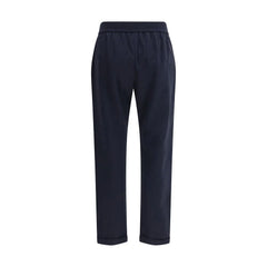 Brunello Cucinelli Blue Cotton Joggers (Workout Pants)