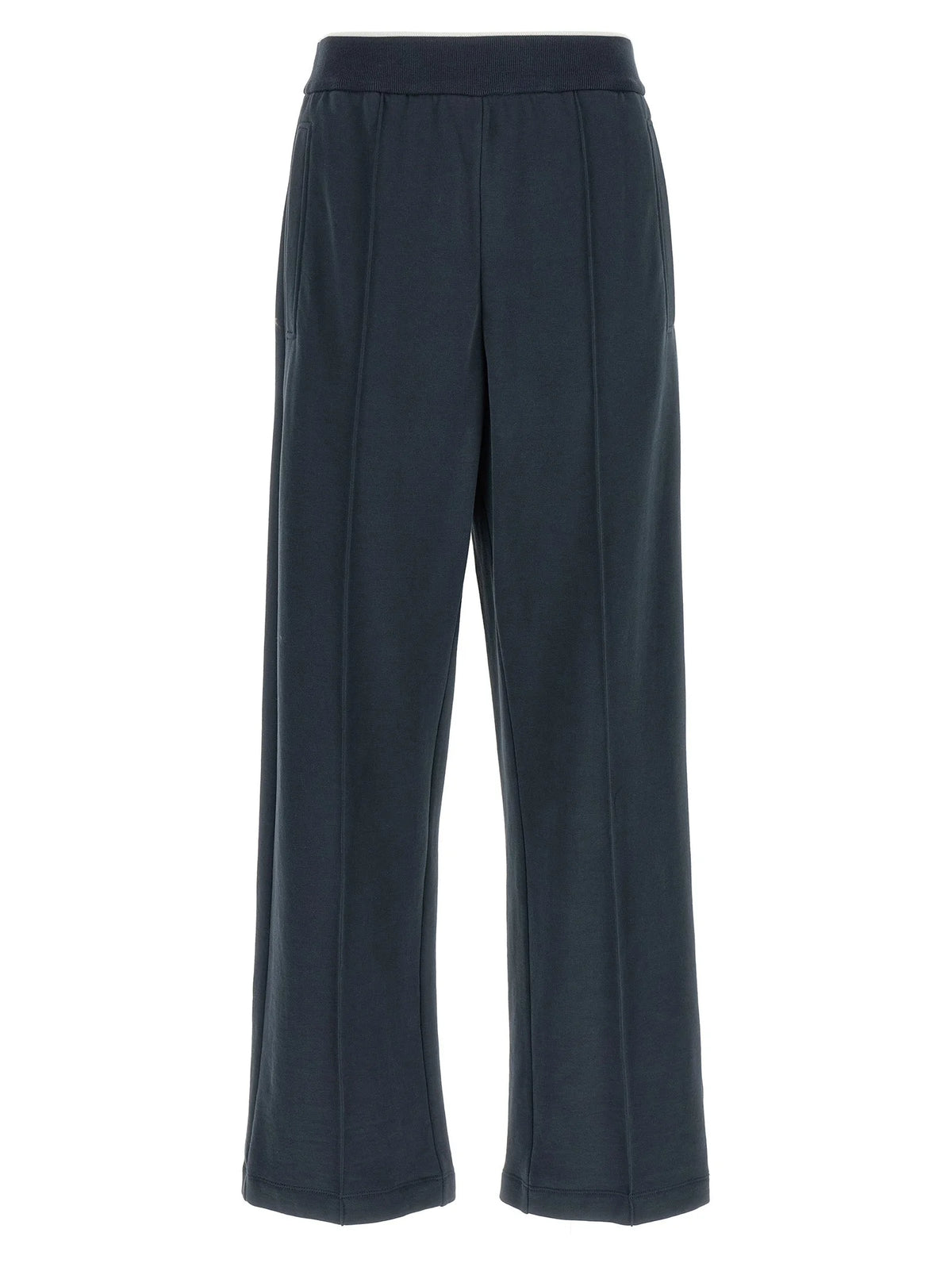 Brunello Cucinelli Blue Cotton Joggers (Workout Pants)
