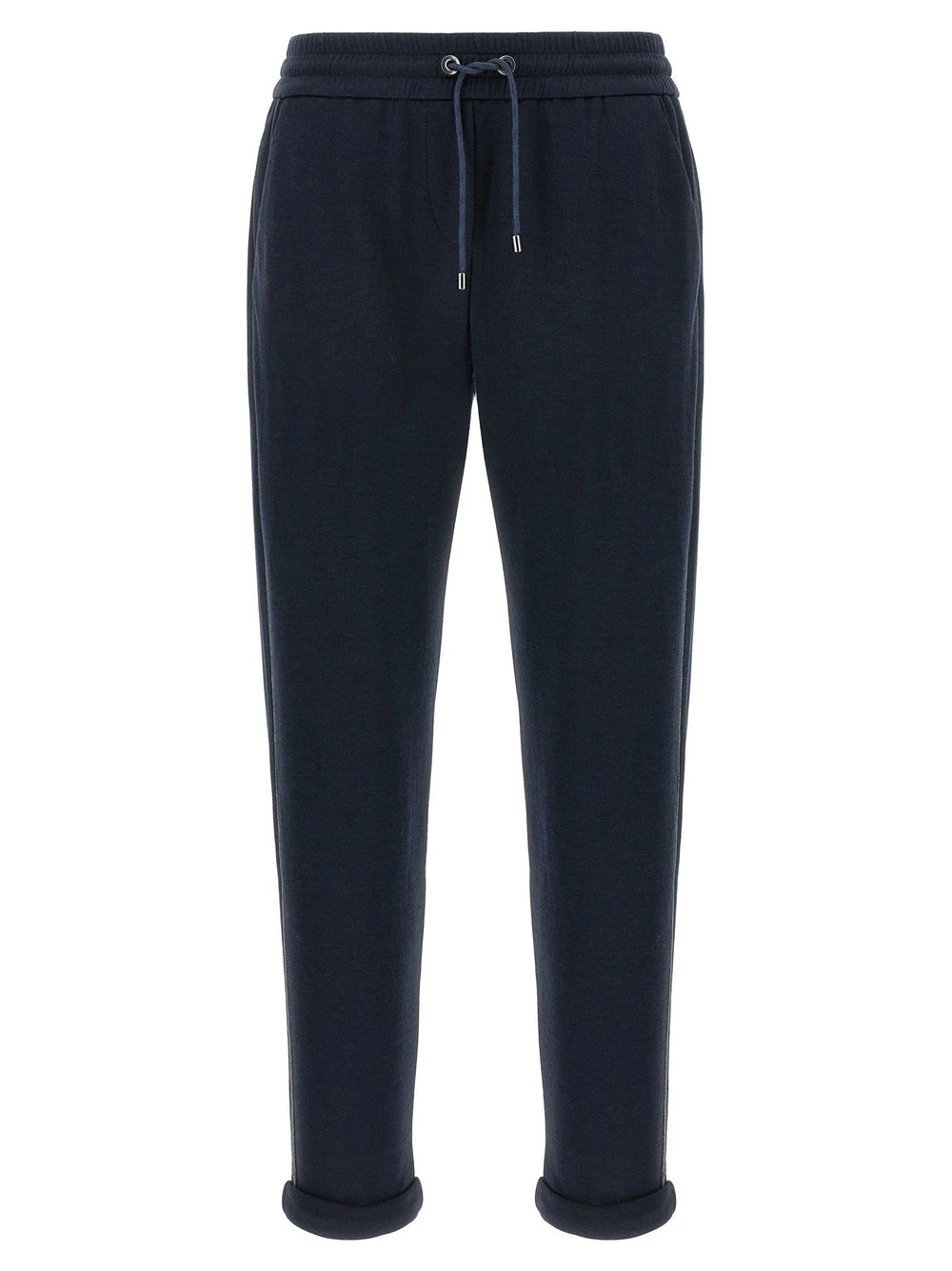 Brunello Cucinelli Blue Cotton Joggers (Workout Pants)