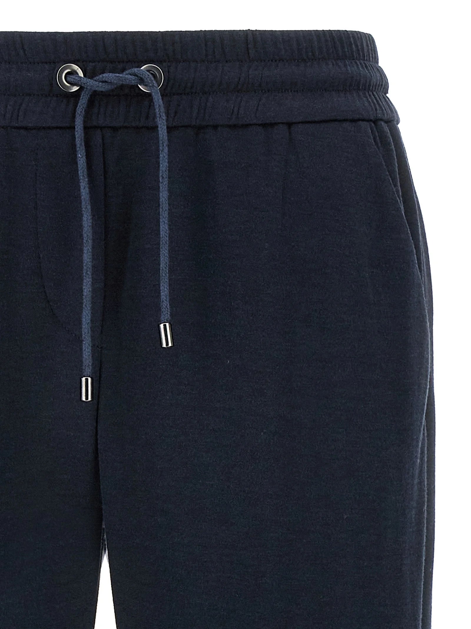 Brunello Cucinelli Blue Cotton Joggers (Workout Pants)