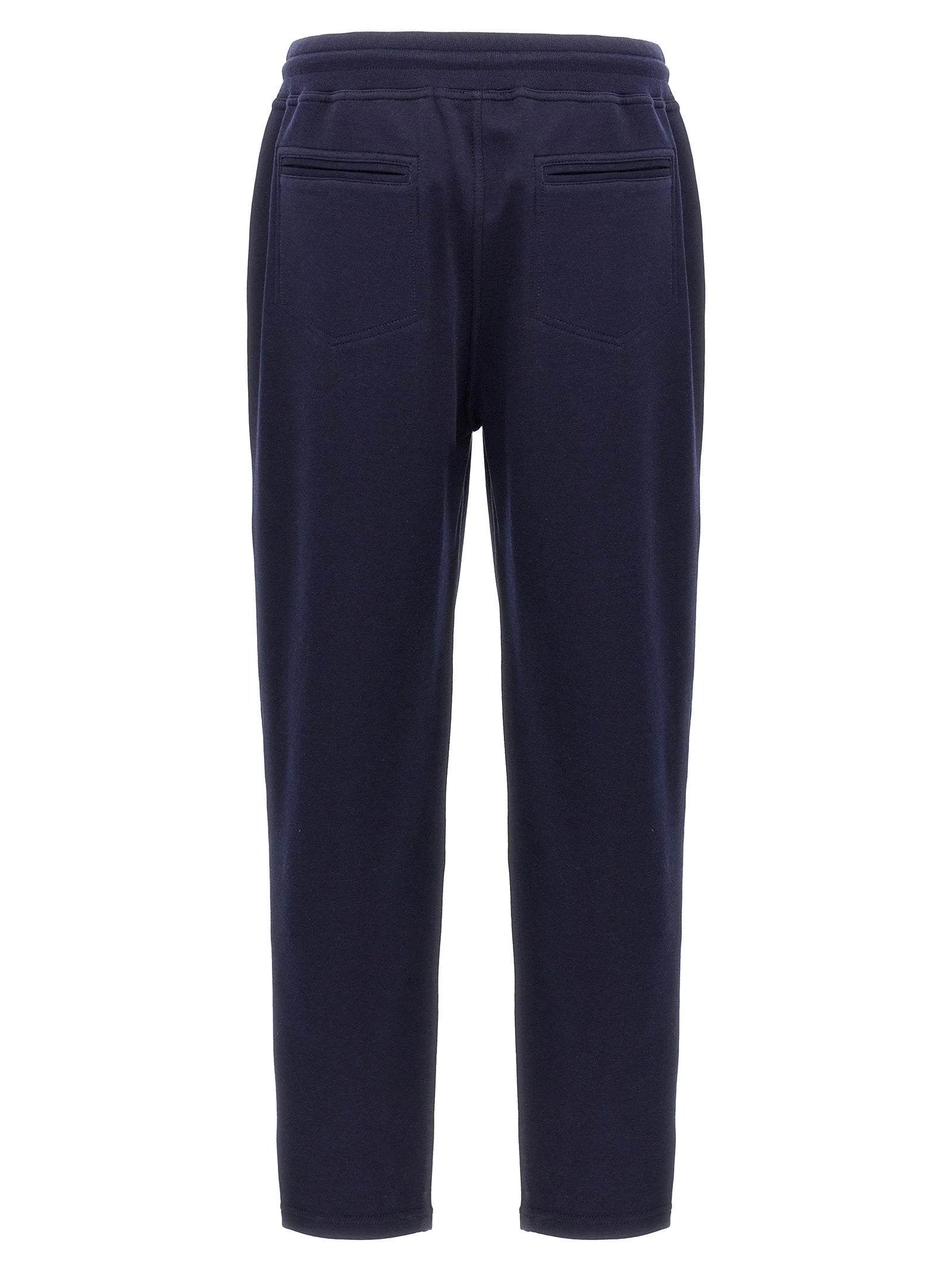 Brunello Cucinelli Blue Cotton Joggers (Workout Pants)