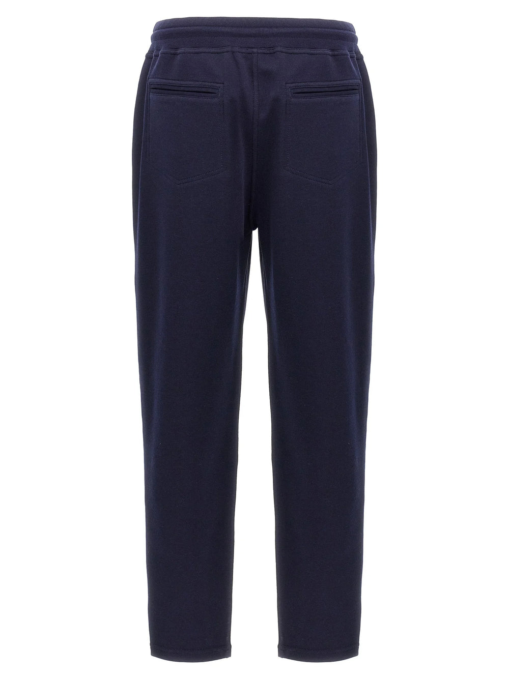 Brunello Cucinelli Blue Cotton Joggers (Workout Pants)