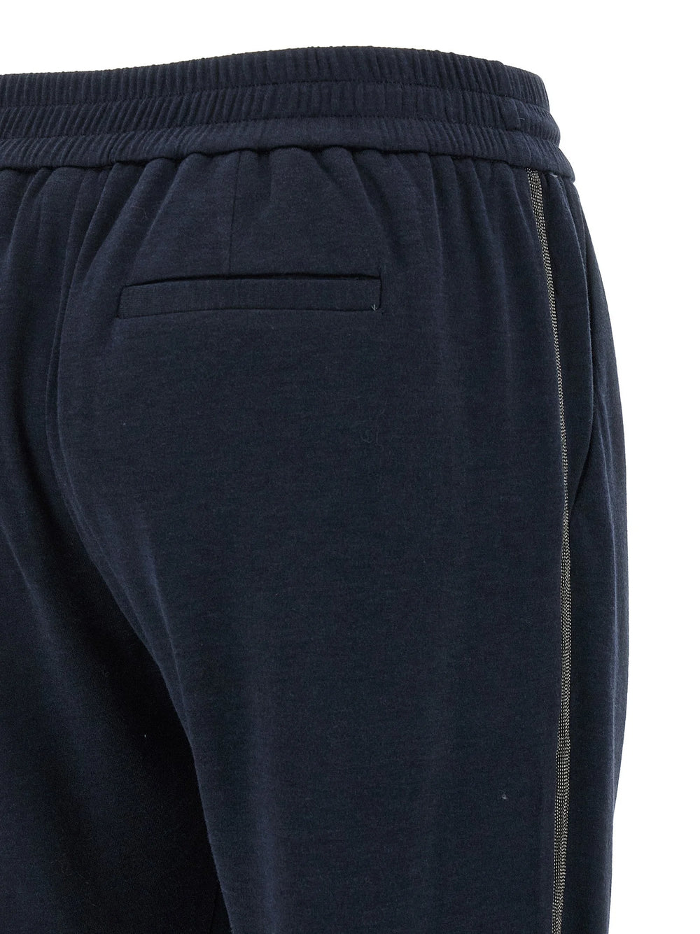 Brunello Cucinelli Blue Cotton Joggers (Workout Pants)