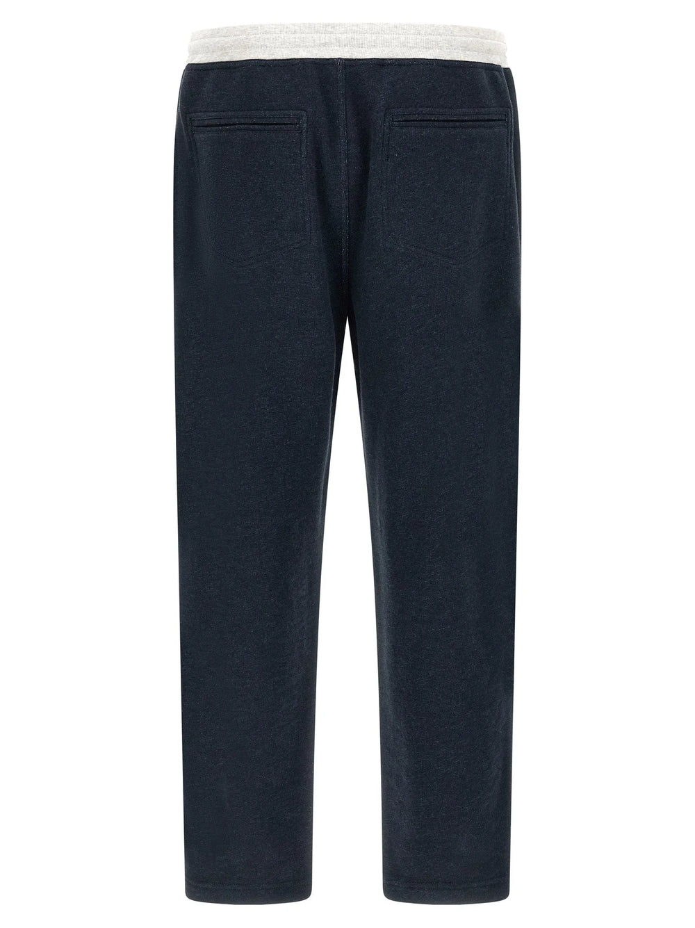 Brunello Cucinelli Blue Cotton Joggers (Workout Pants)