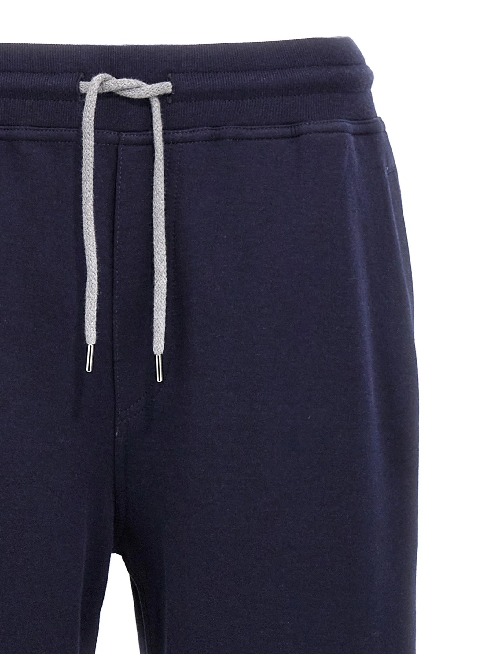 Brunello Cucinelli Blue Cotton Joggers (Workout Pants)