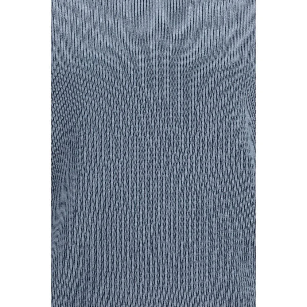 Brunello Cucinelli Niebieski Polo z Bawełny