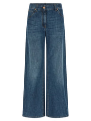 Brunello Cucinelli Blue Cotton Relaxed Fit Jeans - IT44