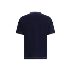Brunello Cucinelli Blue Cotton Sportswear