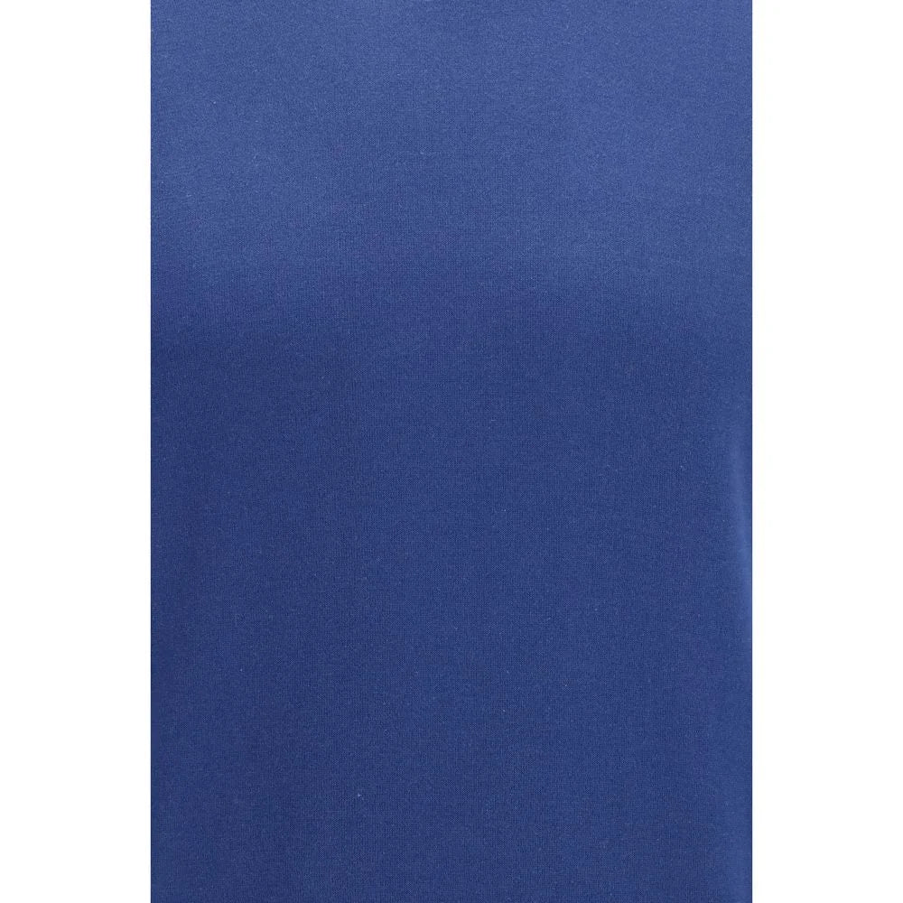 Brunello Cucinelli Blue Cotton Sweatshirt