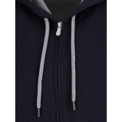 Brunello Cucinelli Blue Cotton Sweatshirt