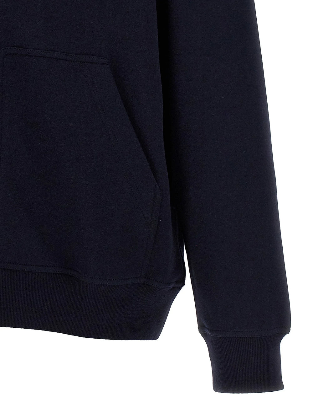 Bluza dresowa z bawełny w kolorze niebieskim Brunello Cucinelli
