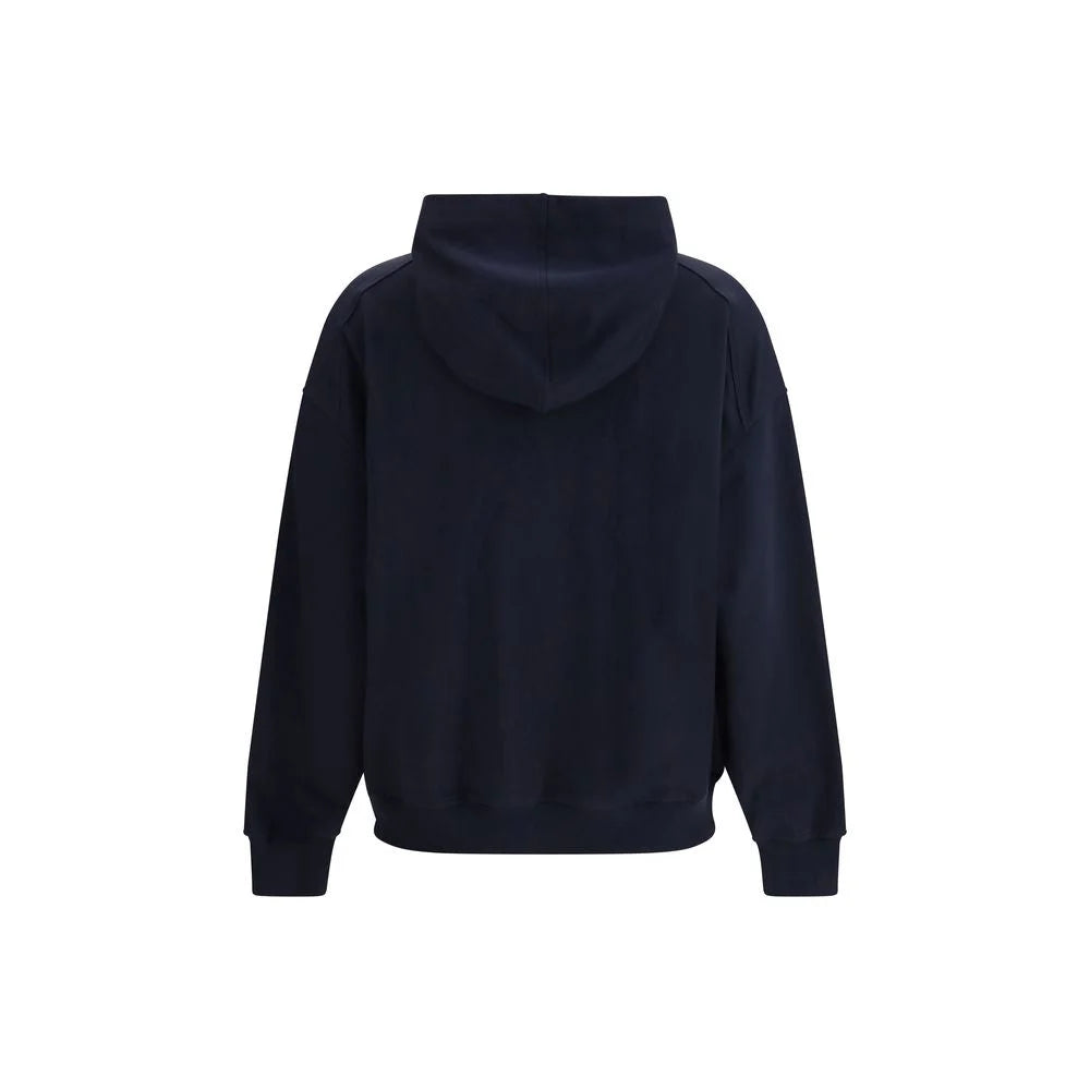 Brunello Cucinelli Blue Cotton Sweatshirt