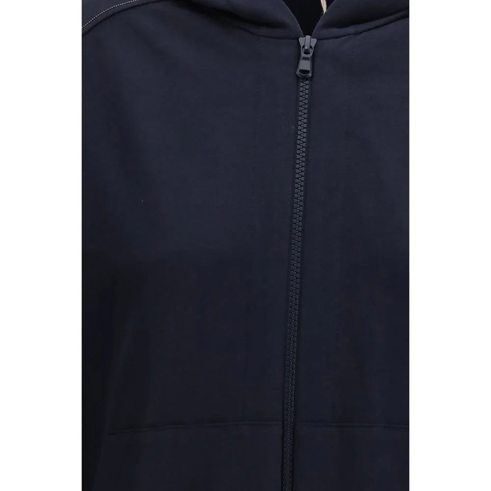 Brunello Cucinelli Blue Cotton Sweatshirt - L