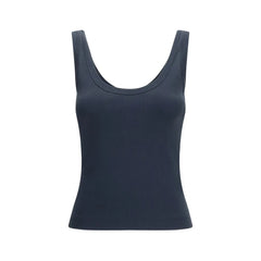 Brunello Cucinelli Blue Cotton T-Shirt