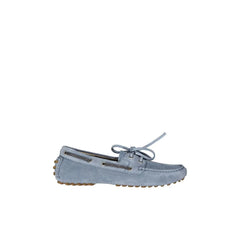 Brunello Cucinelli Blue Leather Moccassin - EU37/US7