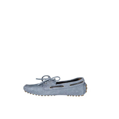 Brunello Cucinelli Blue Leather Moccassin - EU37/US7