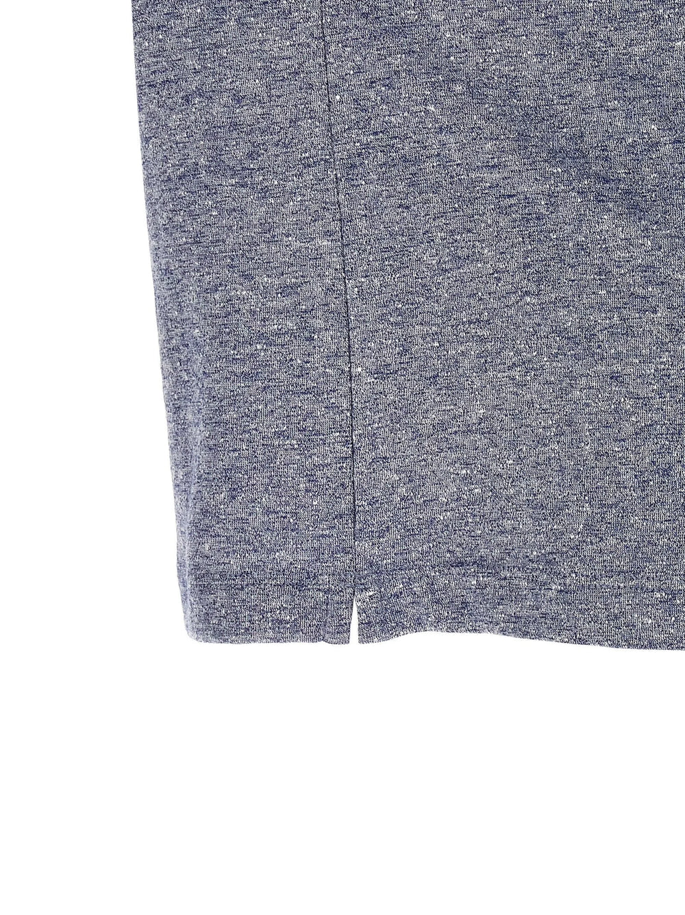 Brunello Cucinelli Blue Linen T-Shirt