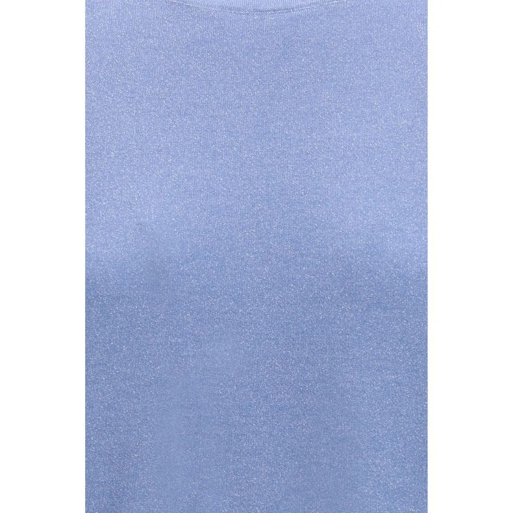 Brunello Cucinelli Blue Nylon T-Shirt