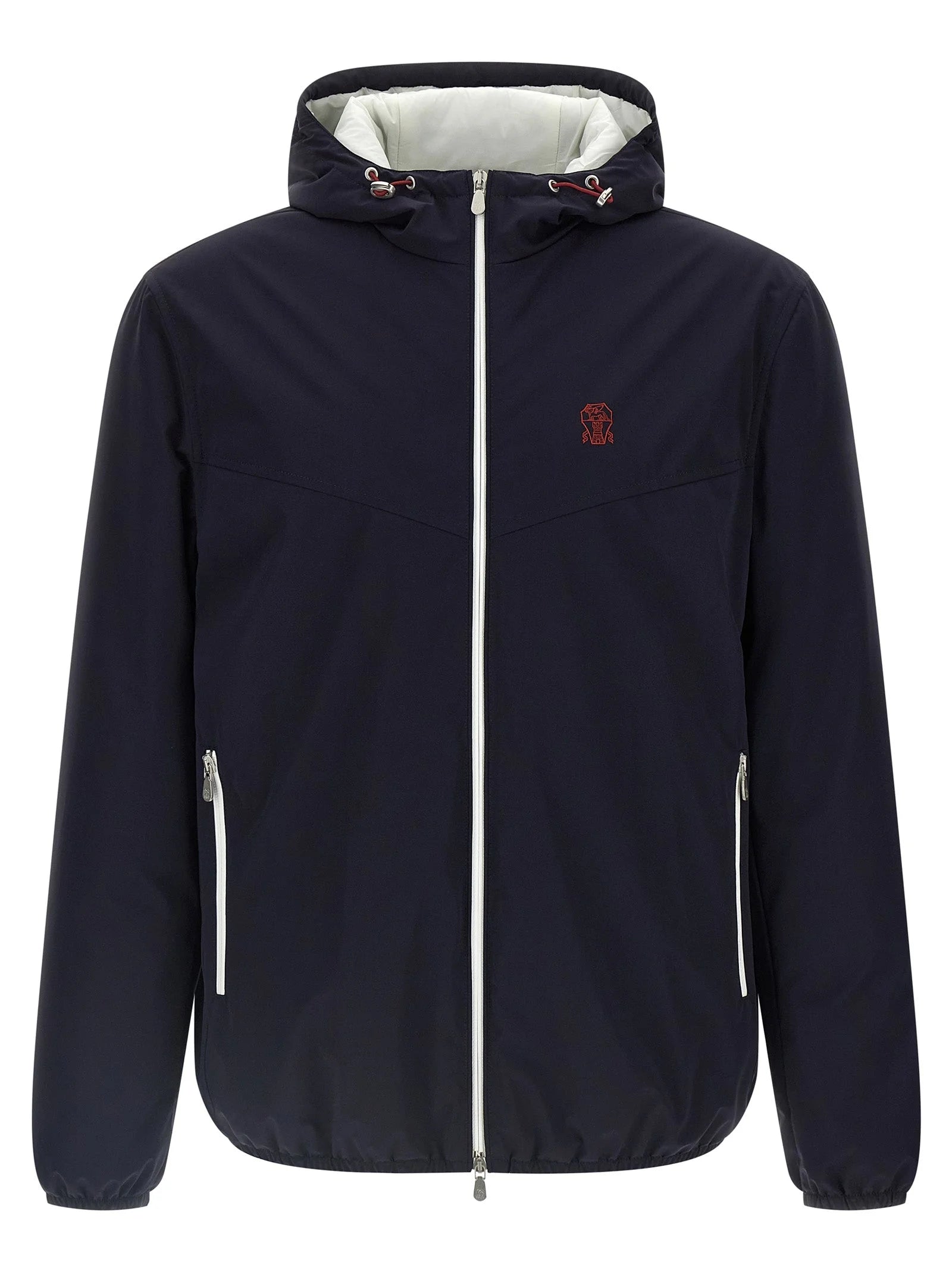 Brunello Cucinelli Blue Polyamide Shell Jacket - M